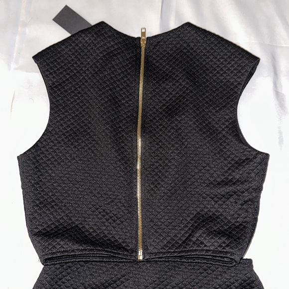 Black and Gold Skirt/Tank Set - Picture 4 of 4